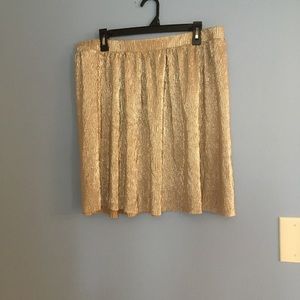 Sparkly holiday skirt